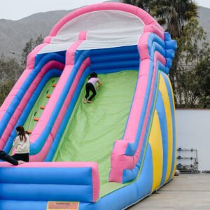 single-slide-inflable-resbaladera-colores-niños-brinko-lima