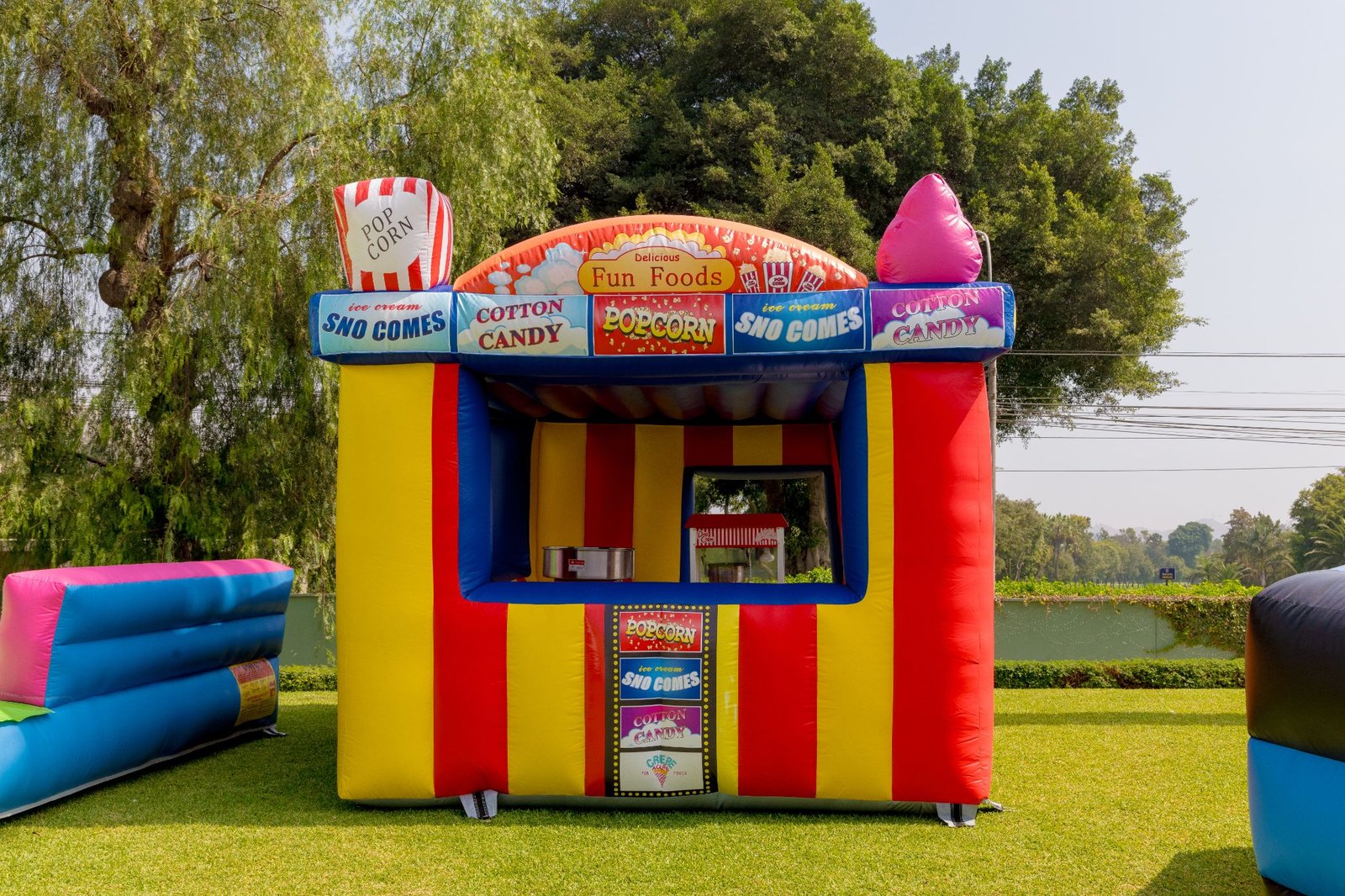 Candy Tent + Pop Corn